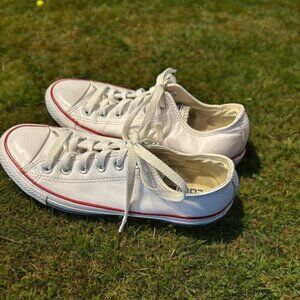 Converse Chuck Taylor All Star Leather Ox White Unisex Sneakers